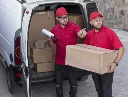 front-view-delivery-men-job-concept